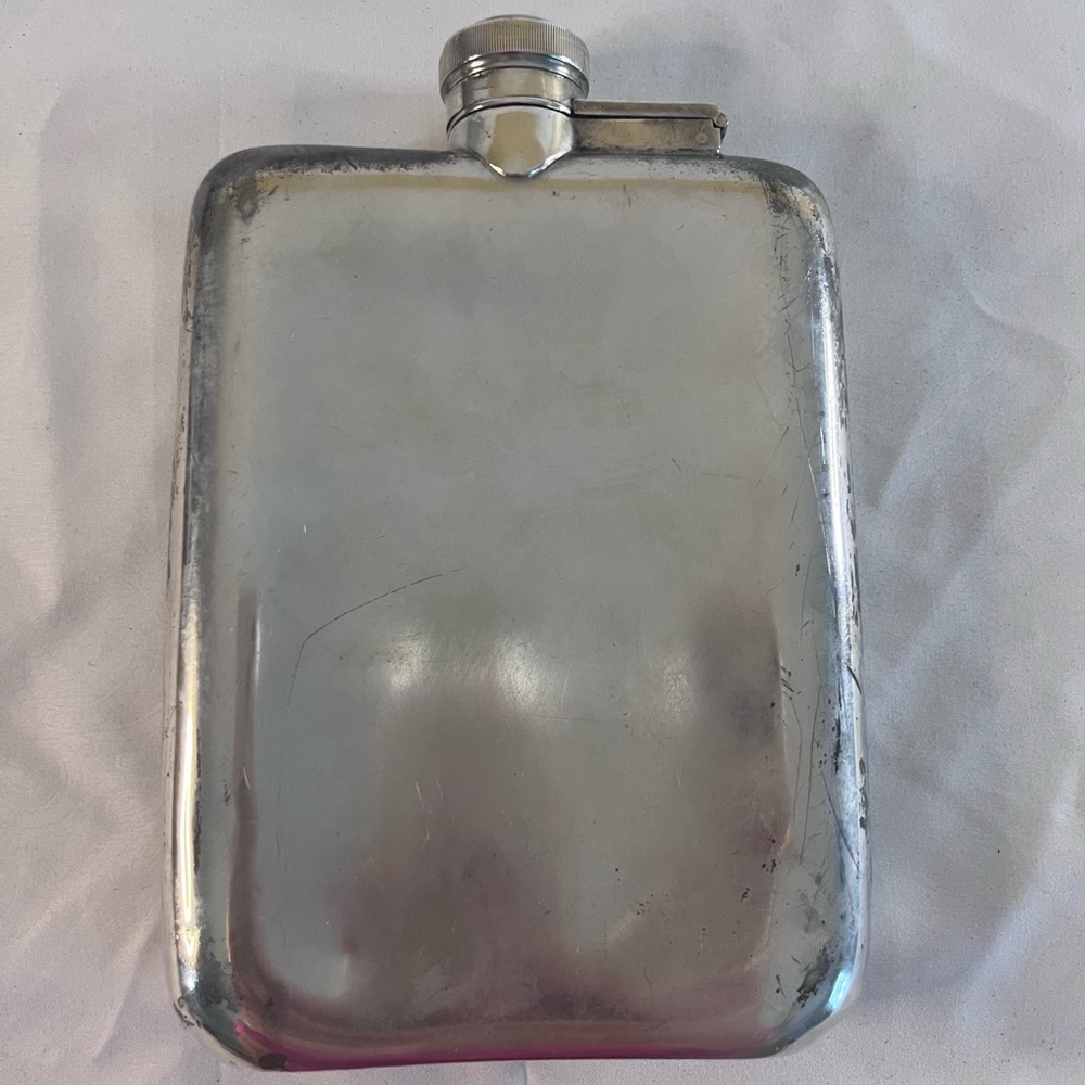 Vintage Abercrombie & Fitch Silver Flask